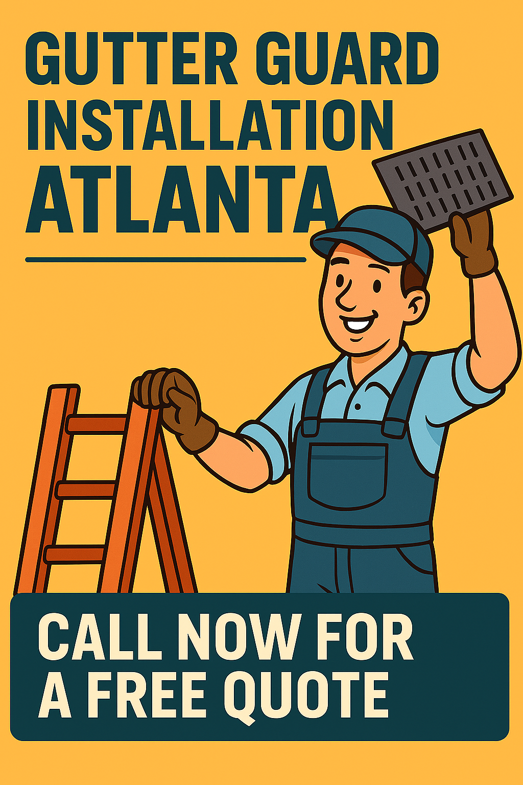 Professional gutter guard installation service in Atlanta - Call now for a free quote